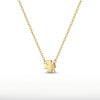 Ogrlica Detelina Gold - Srebro 925