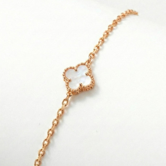 Rose Gold Narukvica Detelina - Srebro 925