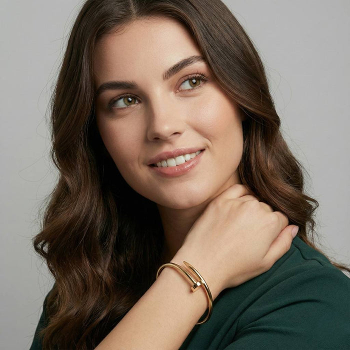 Ekser Narukvica Pozlaćeno Srebro 925