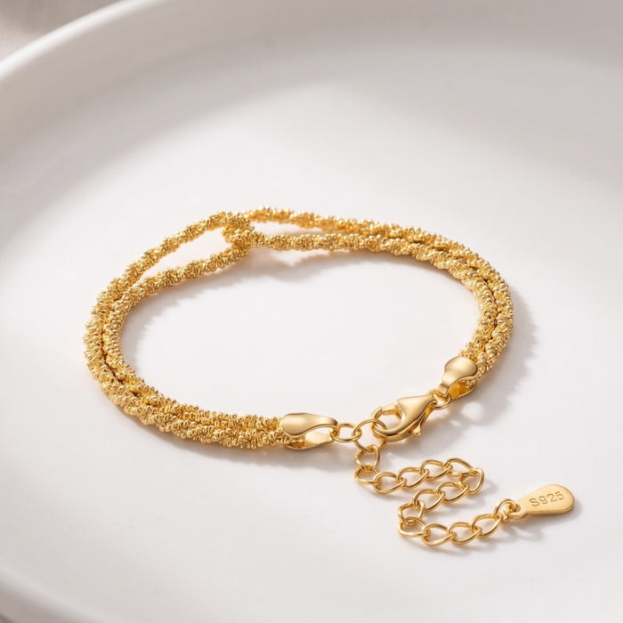 Narukvica Čvor Gold - Srebro 925