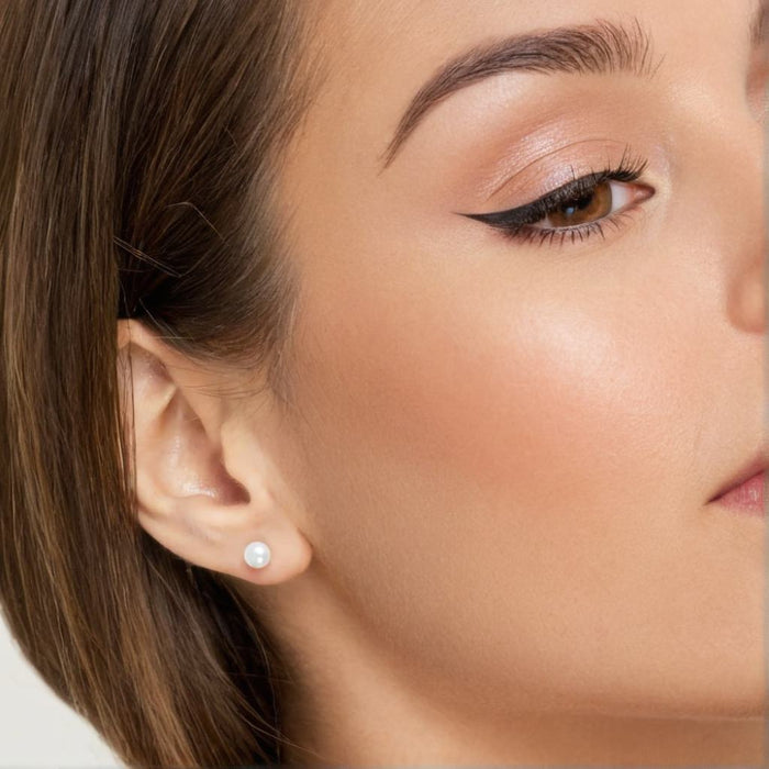 Minđuše Biserne - Klasične Srebro 925