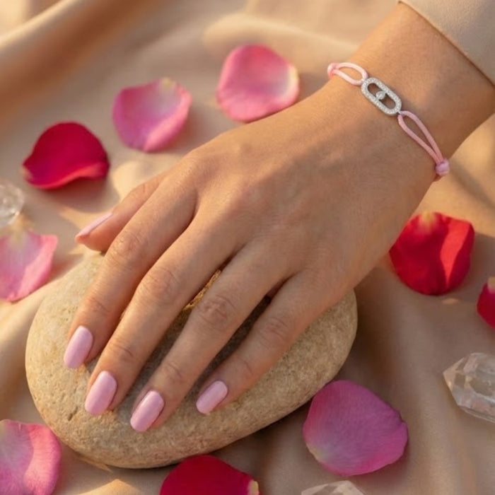 Narukvica Roze Konac Single Move Cirkon - Srebro 925