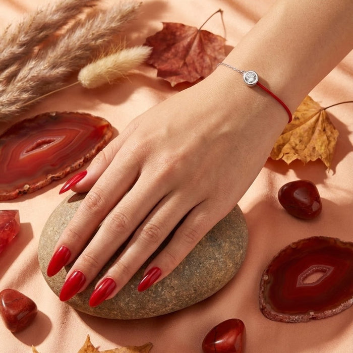 Narukvica Pola Konac & Pola Lanac - Srebro 925