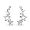 Srebrne Penjalice Starry Night Climber - Srebro 925