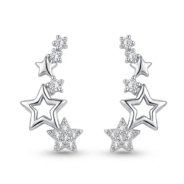 Srebrne Penjalice Starry Night Climber - Srebro 925