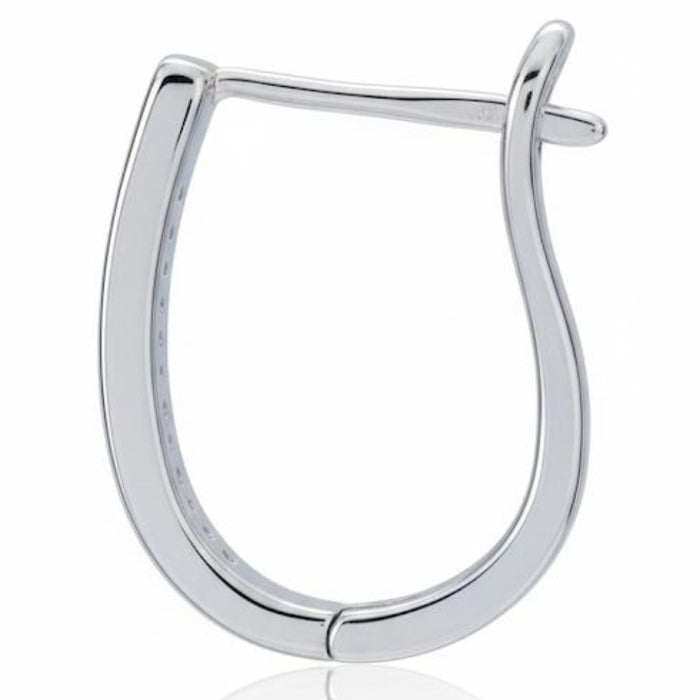 Srebrne Alke na Klipsu sa Cirkonima - Srebro 925