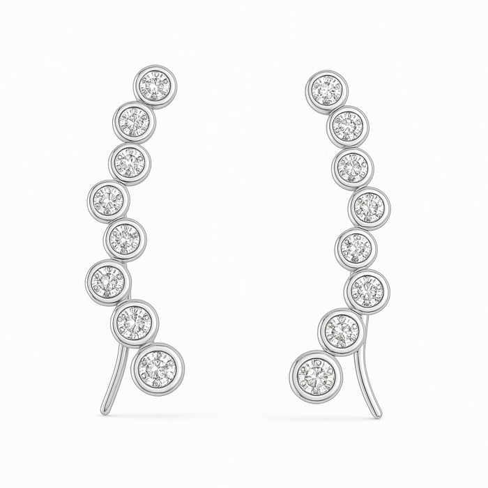 Minđuše Penjalice - Krugovi sa Cirkonima (Niz)