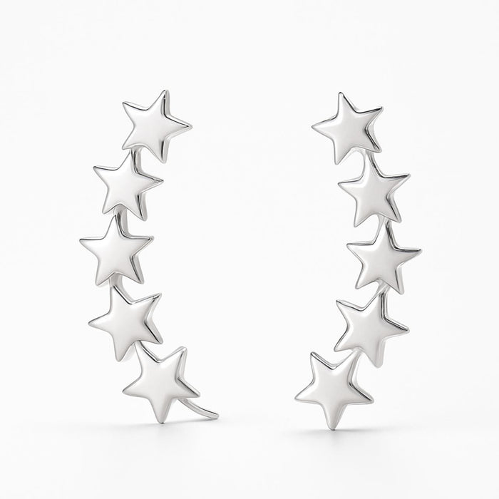 Penjalice Minđuše Zvezde Srebrne