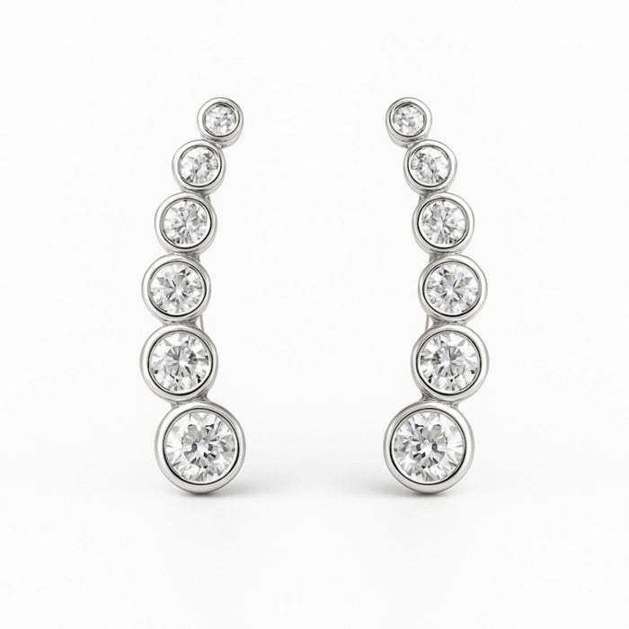 Minđuše Penjalice - Krugovi sa Cirkonima