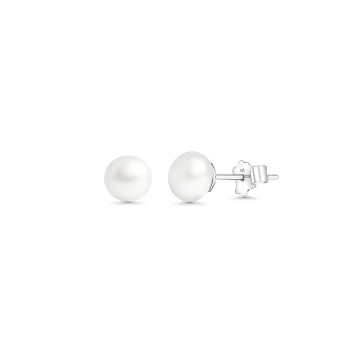 Minđuše Biserne - Klasične Srebro 925