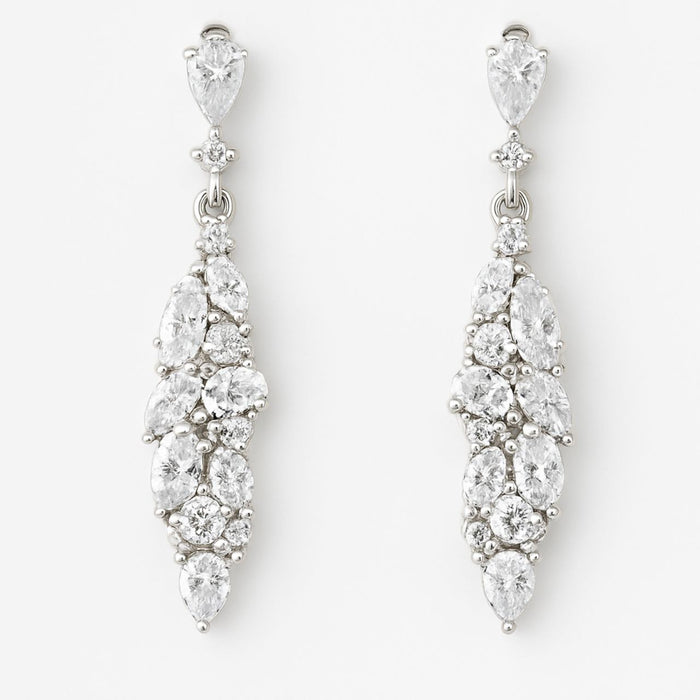 Viseće Minđuše sa Cirkonima