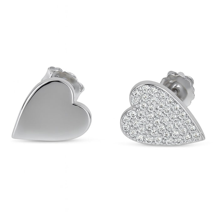 Minđuše Srce - Srebro 925