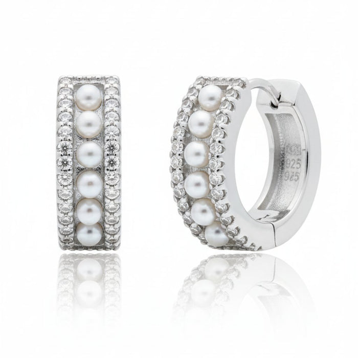 Biserne Alke - Srebrne Minđuše 925