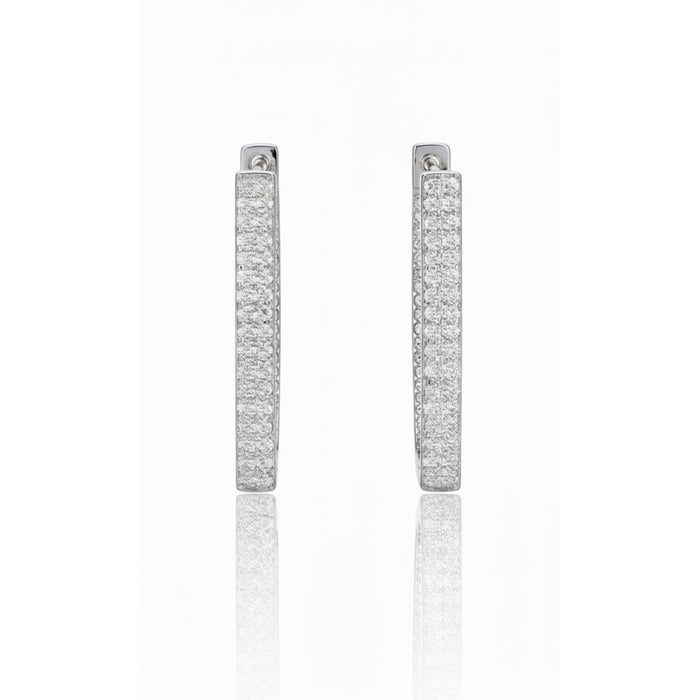 Velike Minđuše na Klipsu - Srebro 925