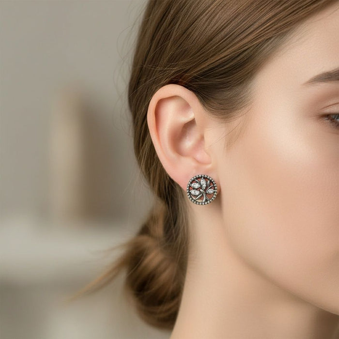 Minđuše - Drvo Života sa Cirkonima