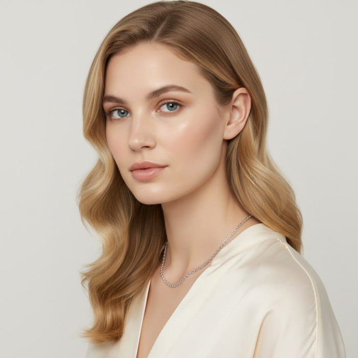 Ogrlica Karika - Srebro 925