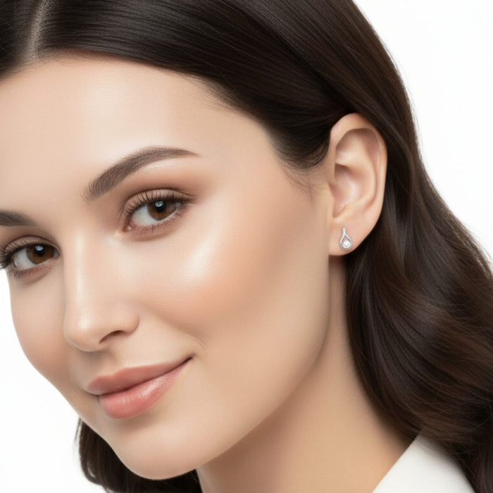 Minđuše Kapljica Bisera