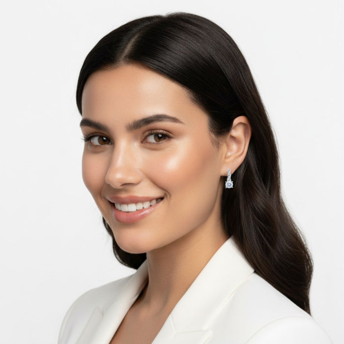 Minđuše na Klipsu - Srebro 925