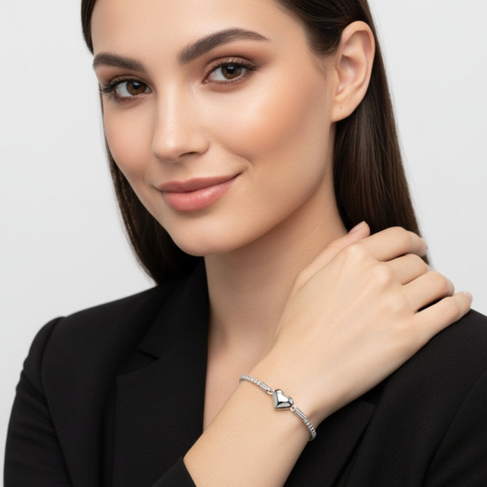 Narukvica Srce - Srebro 925