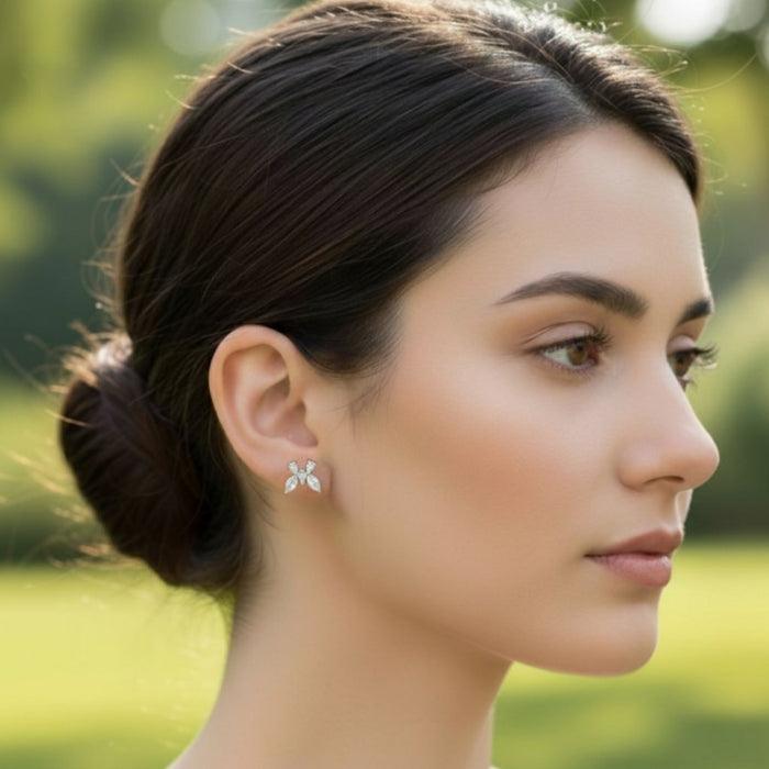 Minđuše Leptir - Srebro 925