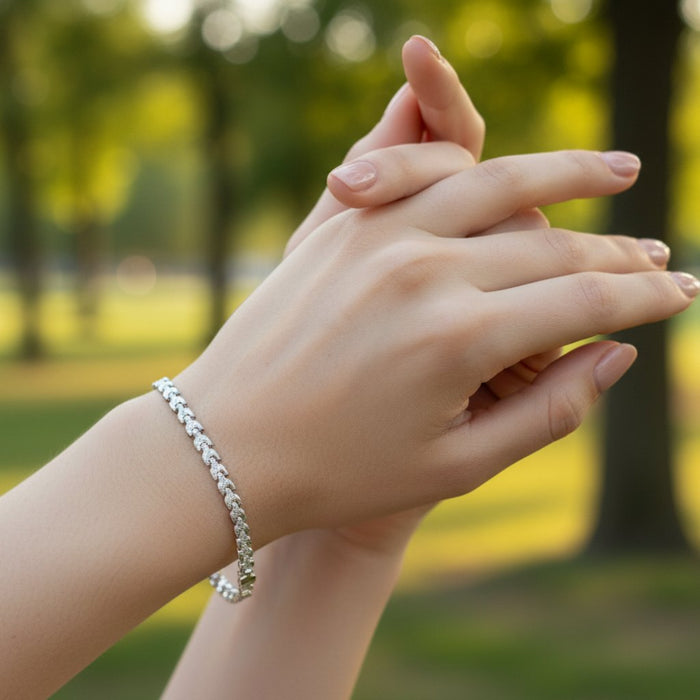 Narukvica Pancer - Srebro 925