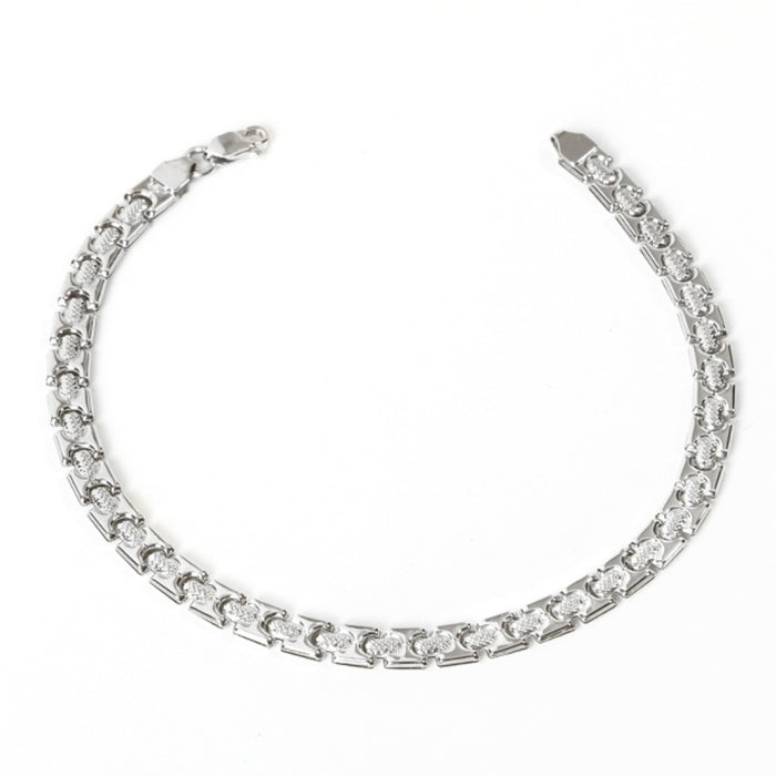 Tenis Narukvica sa cirkonima - Srebro 925