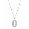 Ogrlica Link Oval - Srebro 925