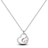 Srebrna ogrlica Triple Heart - Srebro 925