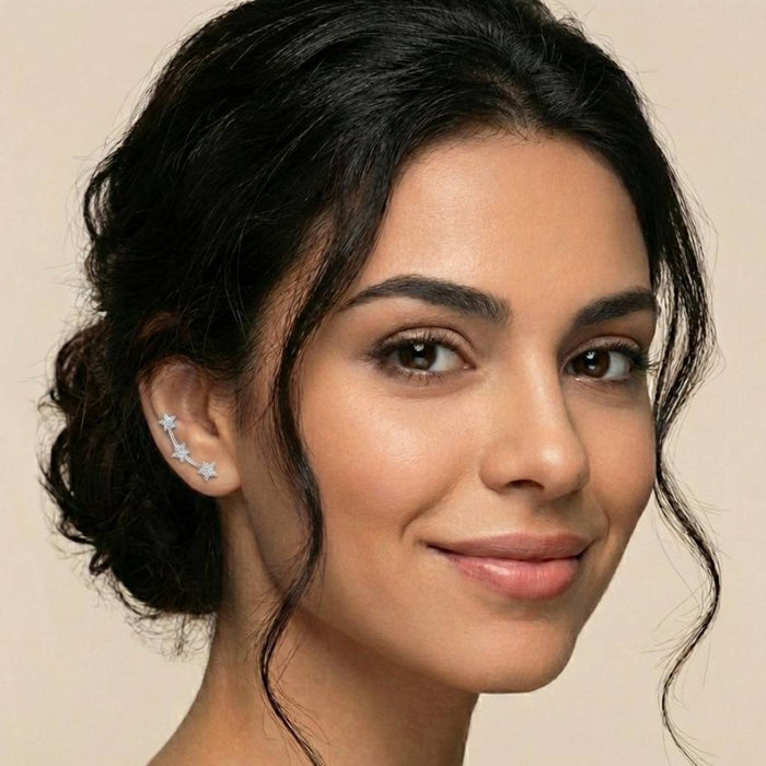 Penjalice Trio Zvezda - Srebro 925