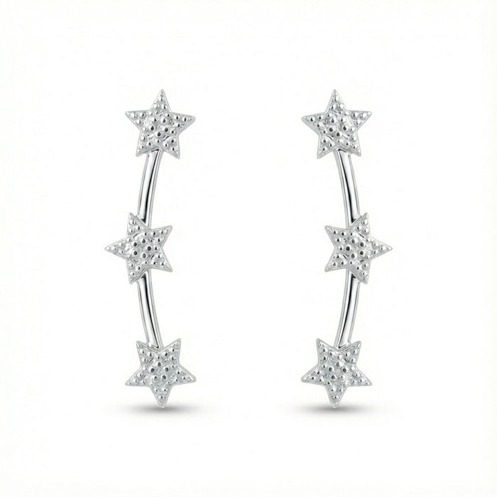 Penjalice Trio Zvezda - Srebro 925